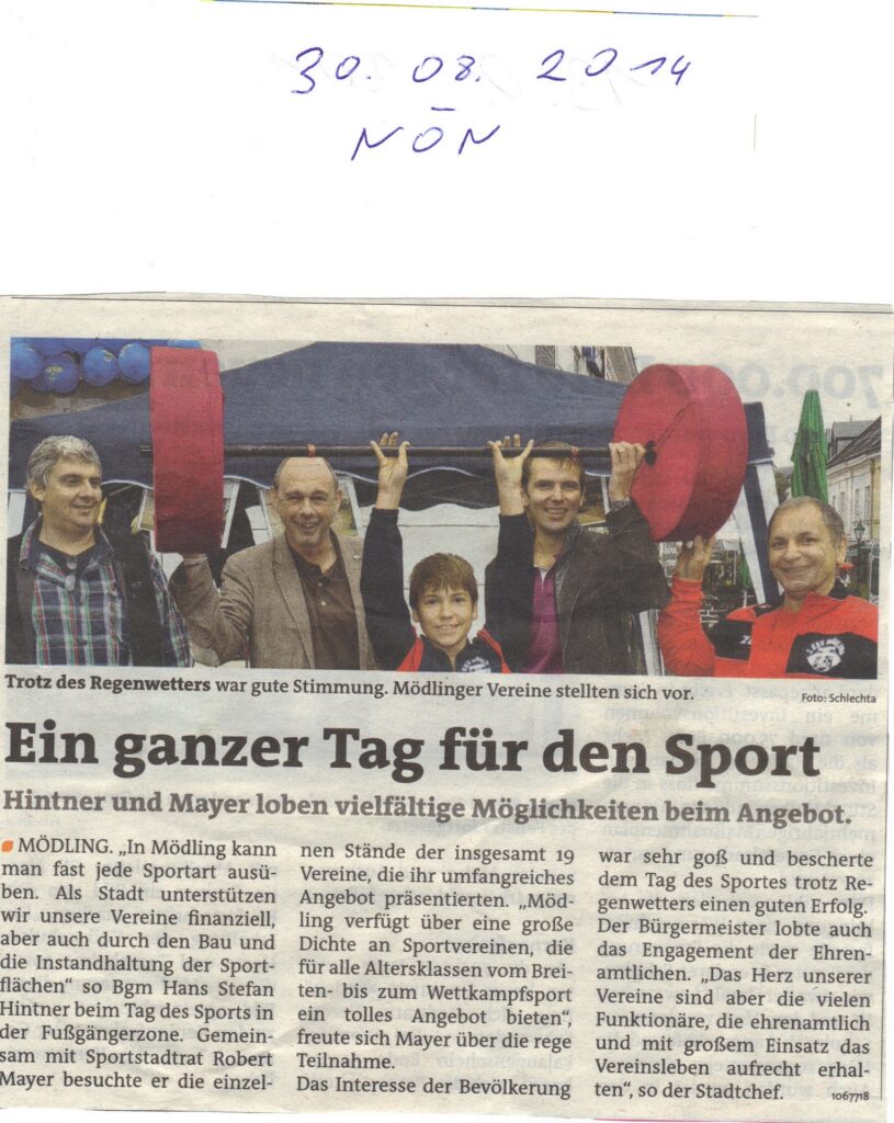 30.08.2014: Tag des Sports