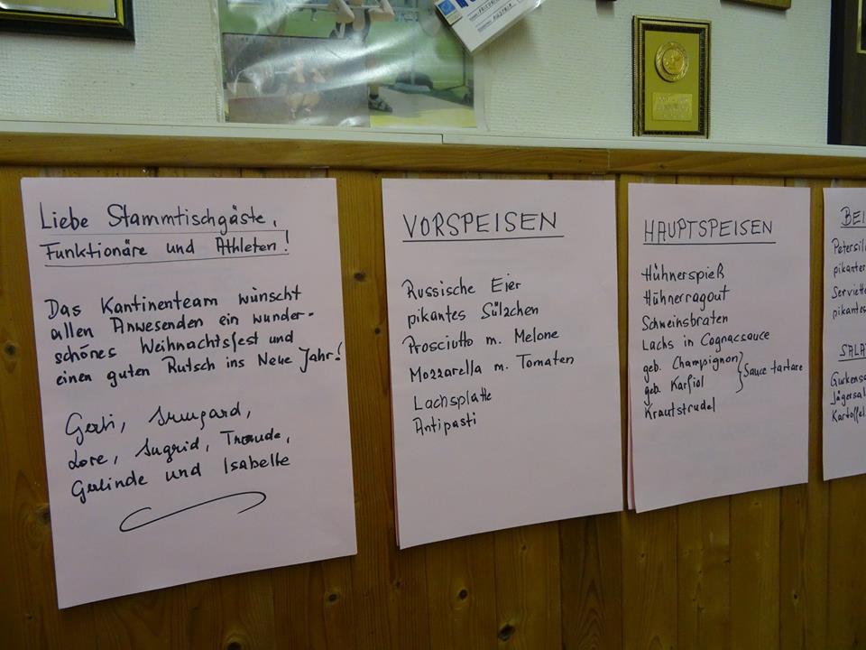 2014: Weihnachtsfeier
