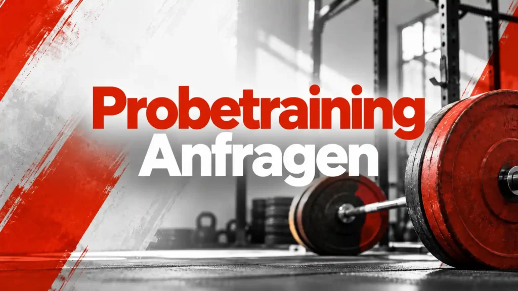Probetraining anfragen