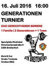 16.07.2016: Generationen-Turnier
