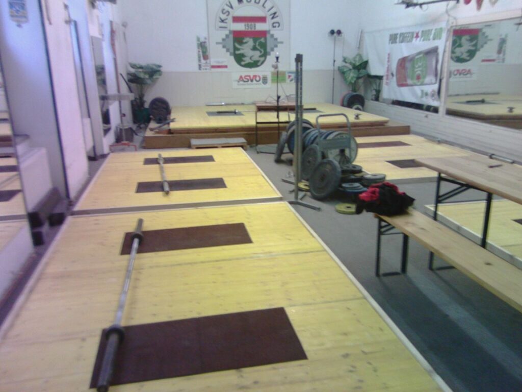2015: Neue Trainingstreppe